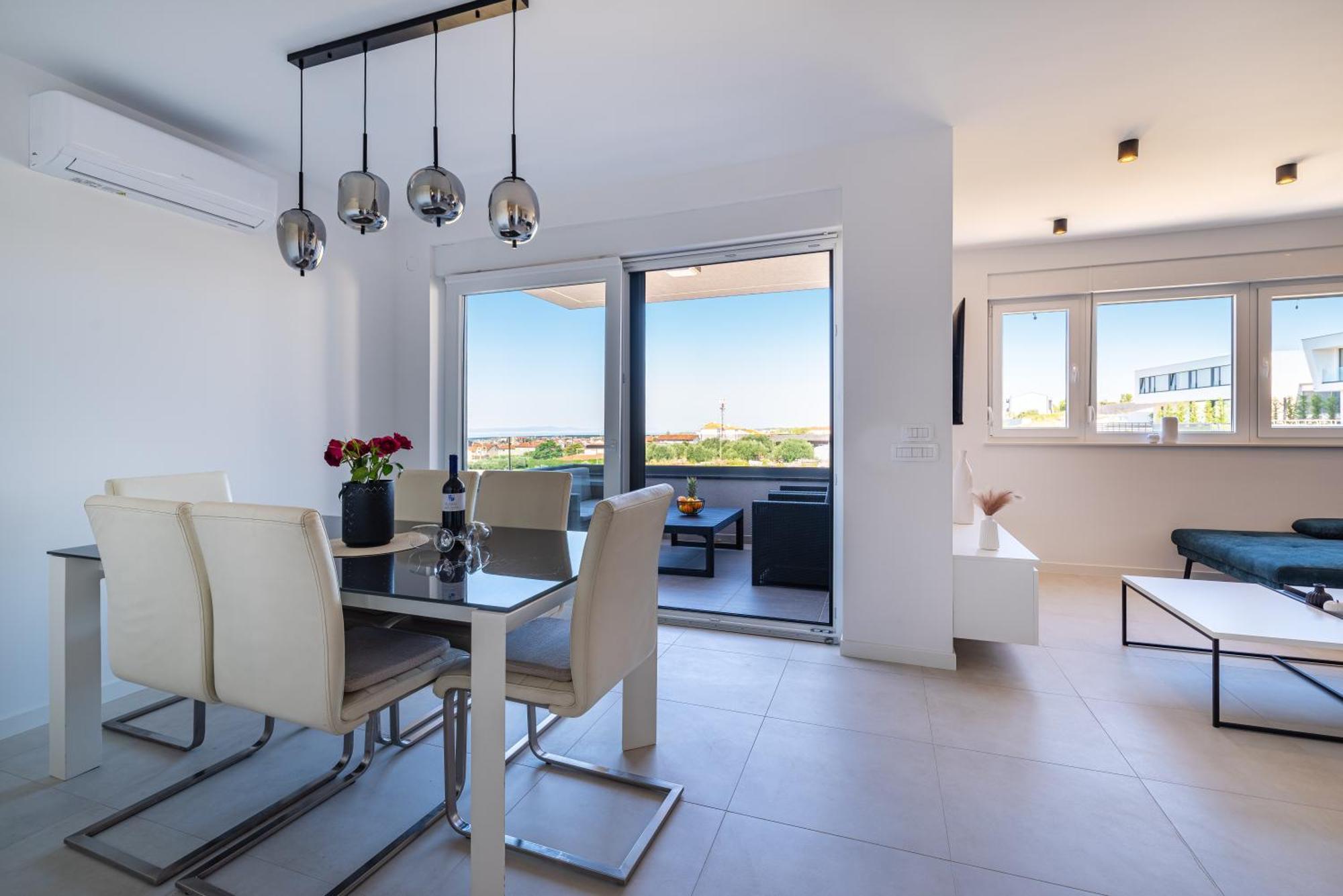 Ferienwohnung Skyline Luxe Zadar Exterior foto