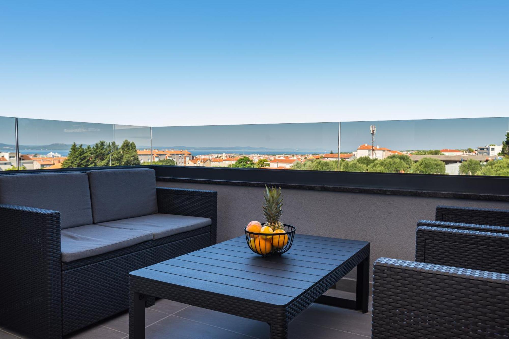 Ferienwohnung Skyline Luxe Zadar Exterior foto