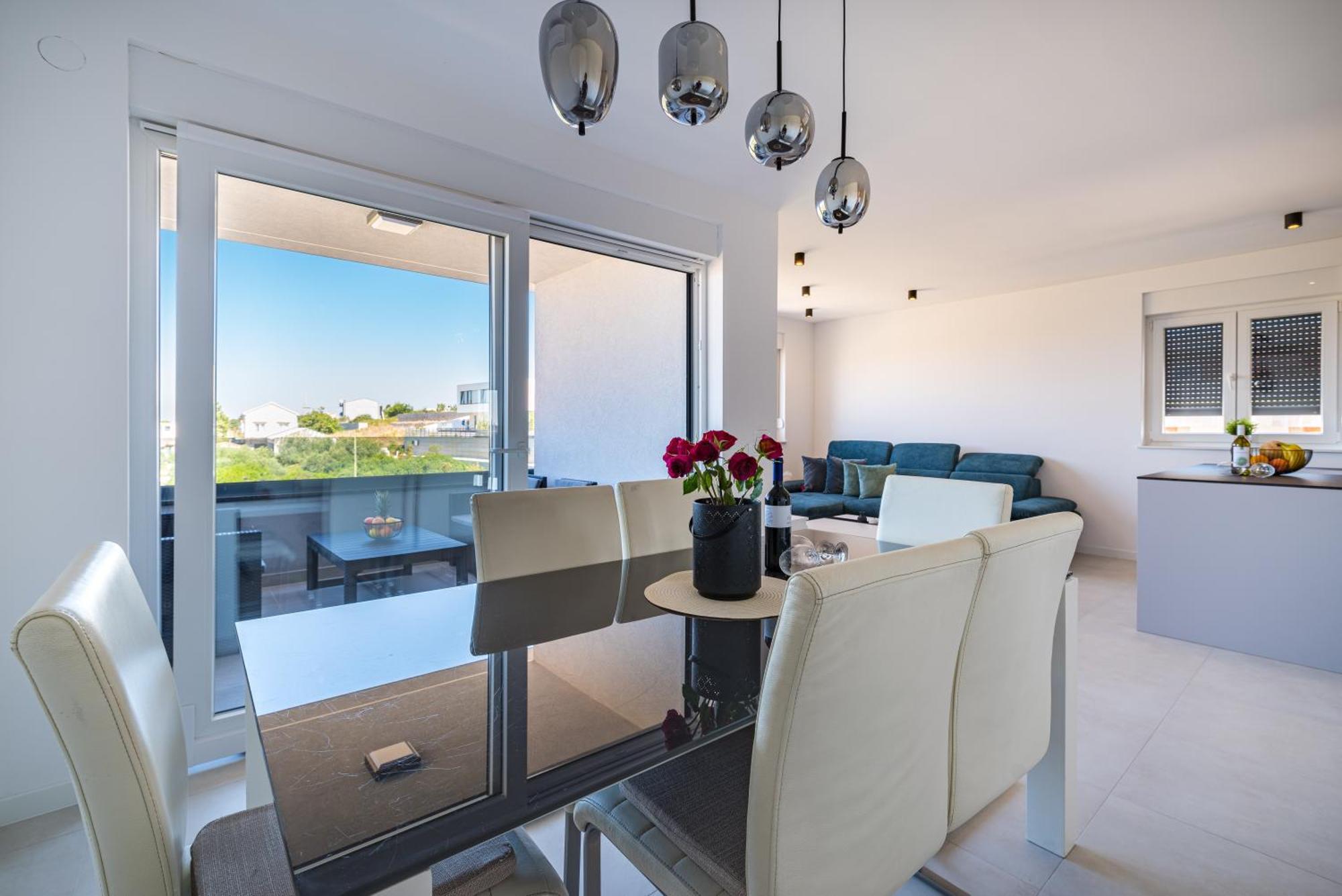 Ferienwohnung Skyline Luxe Zadar Exterior foto